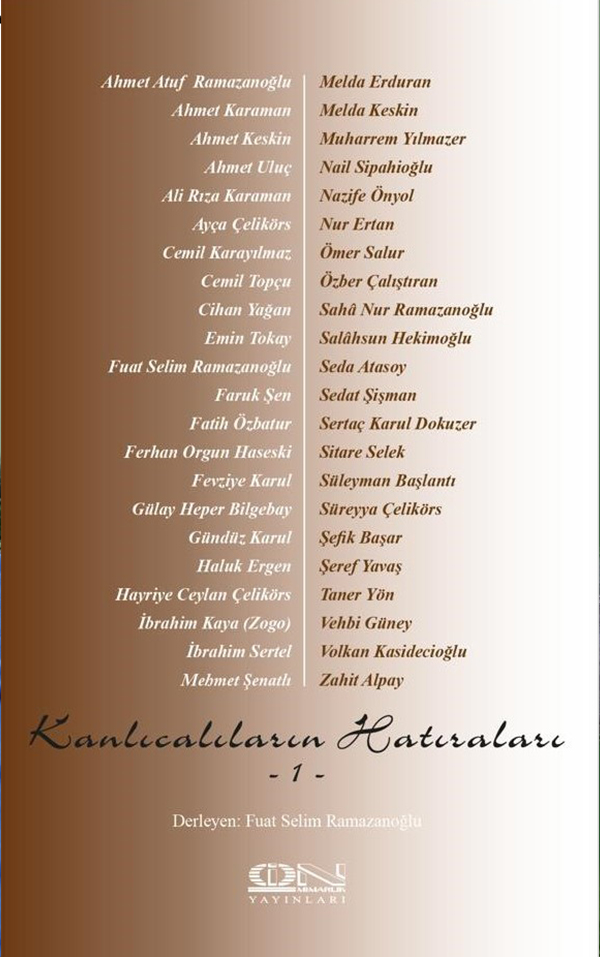 Kanlıcalıların Hatıraları 1