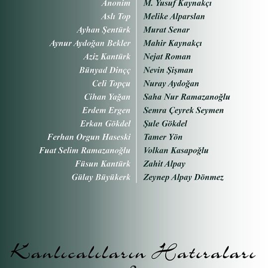 Kanlıcalıların Hatıraları 2